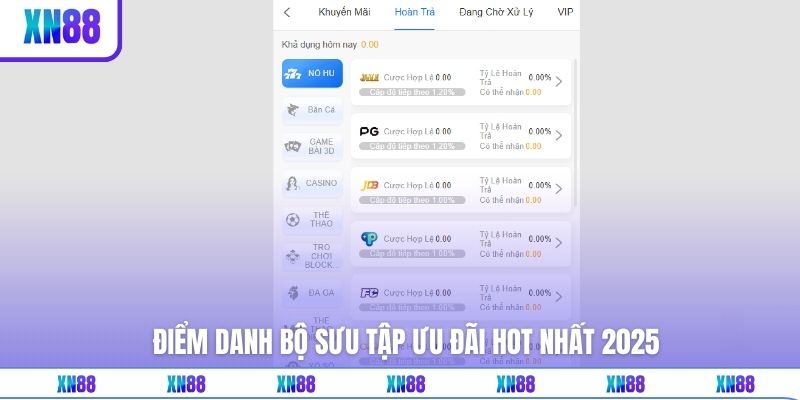 Điểm danh bộ sưu tập ưu đãi hot nhất 2025